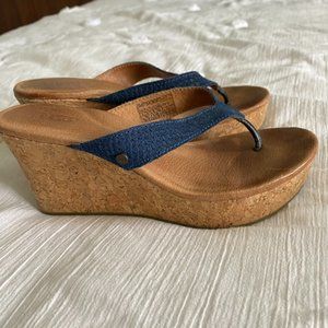 UGG Wedge Flip Flops